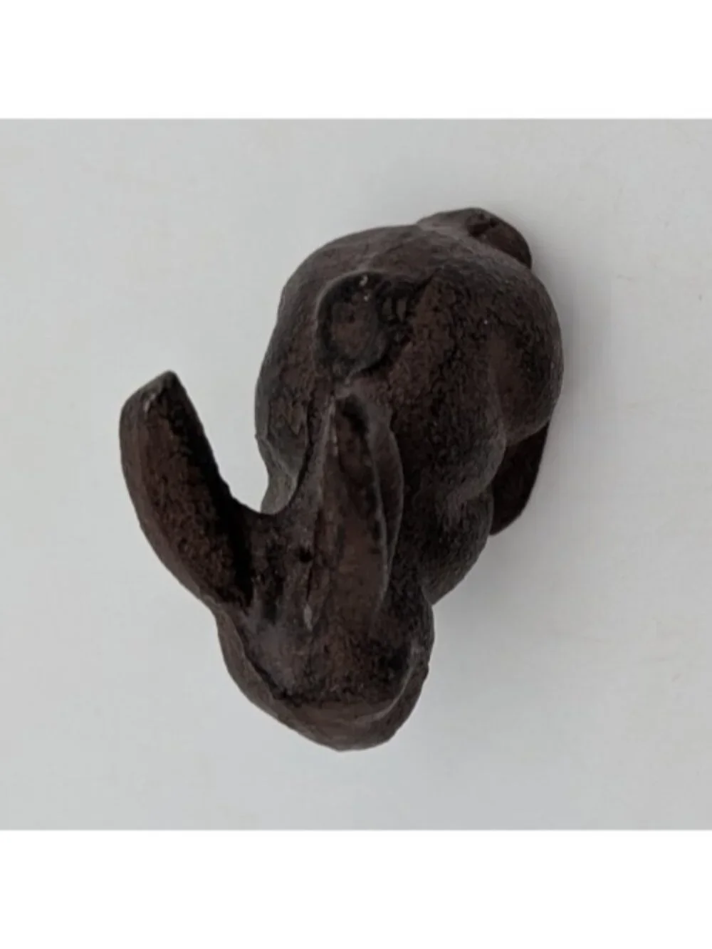 small cast iron metal bunny rabbit easter garden paperweight decor 2